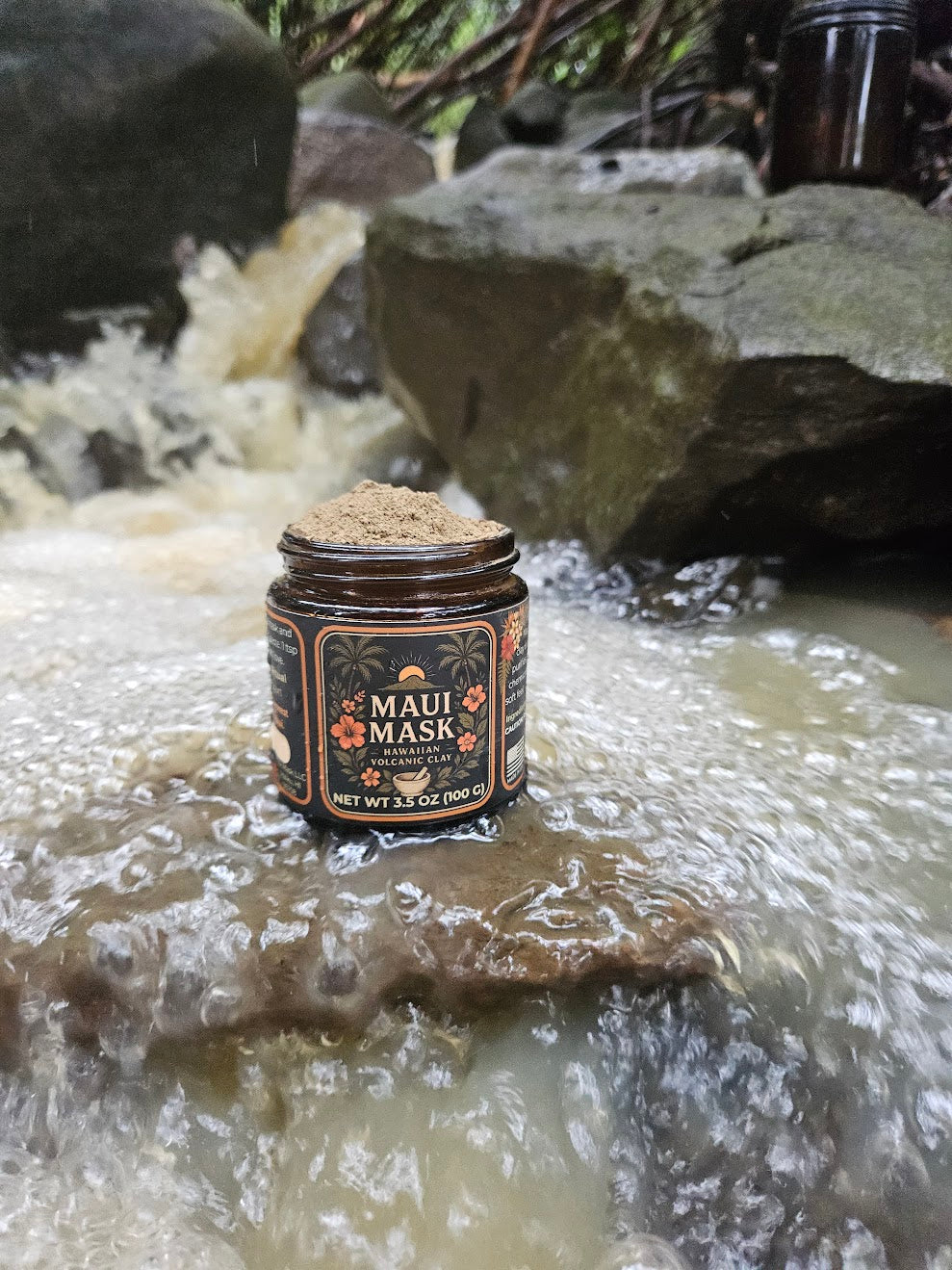 Maui Mask — Hawaiian Volcanic Clay